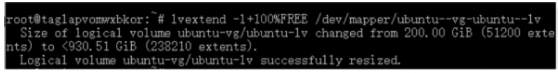 香港云服務器ubuntu20.04擴容根目錄教程