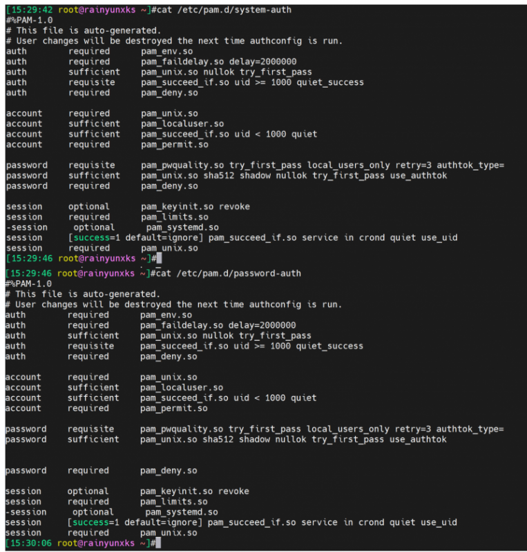 linux設置用戶密碼輸入錯誤的最大次數(shù)